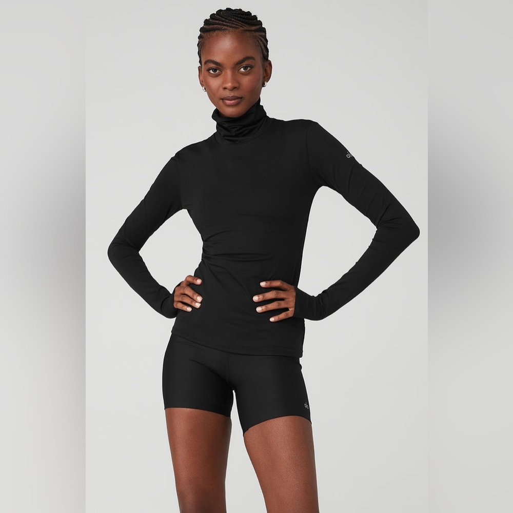 Alo Yoga Alosoft Protection Turtleneck Small